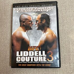 UFC Liddell vs Couture 3 DVD
